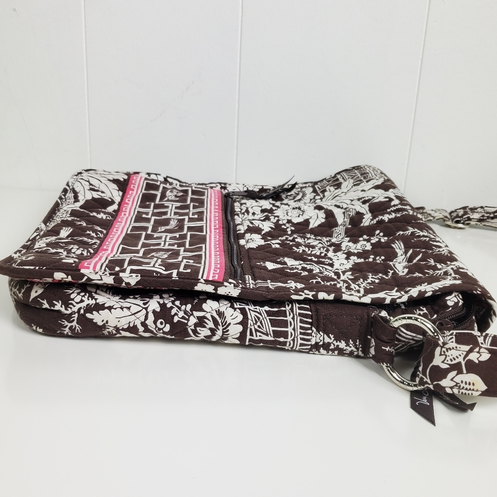 Vera Bradley Brown floral and bird schoolbag - Picture 5 of 12